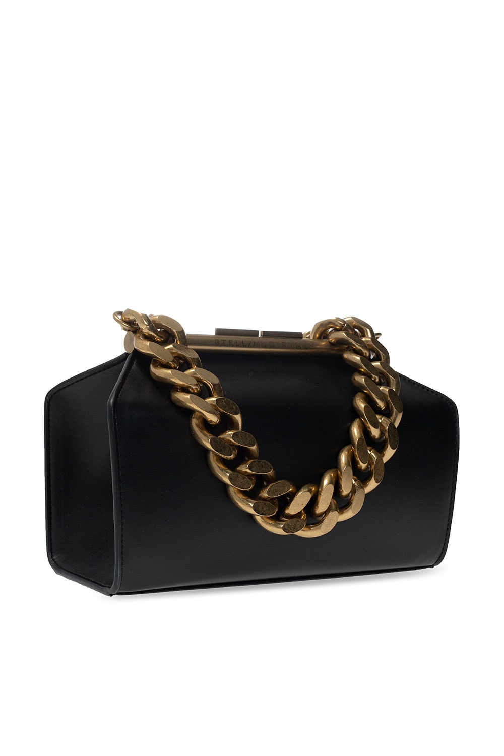 stella striped McCartney ‘Chunky Chain’ shoulder bag